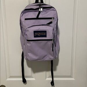 JanSport Big Student Backpack in the color Pastel Lilac